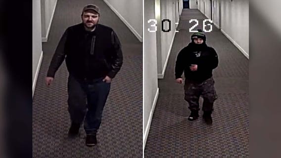 Bellevue Police seek ID of 2 suspects who stole 350-pound safe full of guns, jewelry