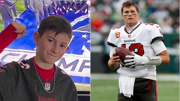 Tom Brady surprises 10-year-old cancer survivor with Super Bowl tickets