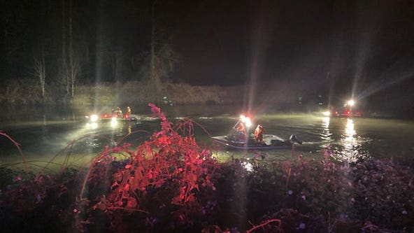 Woman, child missing after crash sends car into Snoqualmie River
