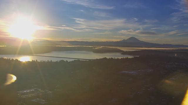 The first sunny day in months