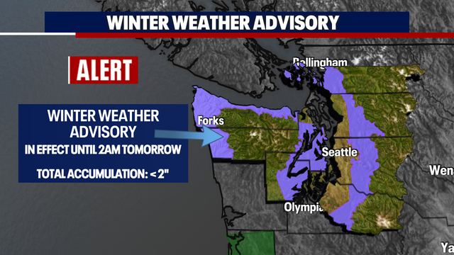 Lowland snow transitions into widespread and heavy rain overnight