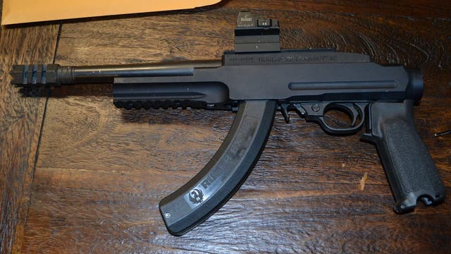 2 arrested in armed robbery, firearms investigation
