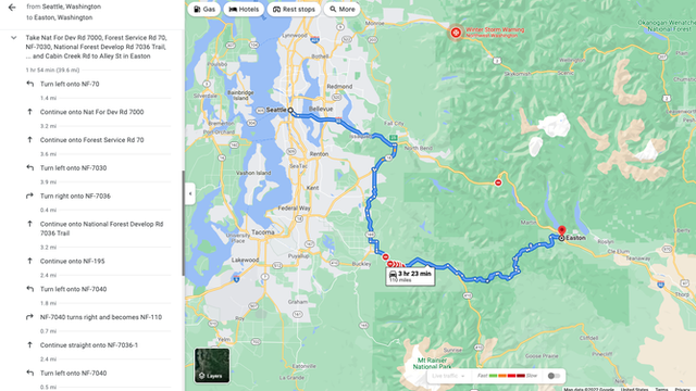 Washington police urge caution against using Google, Apple Map detours onto remote forest roads