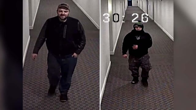 Bellevue Police seek ID of 2 suspects who stole 350-pound safe full of guns, jewelry