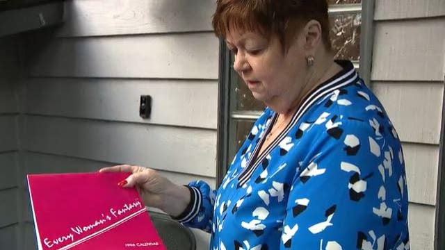 Local woman’s homemade ‘80s calendar featuring men doing chores goes viral on social media