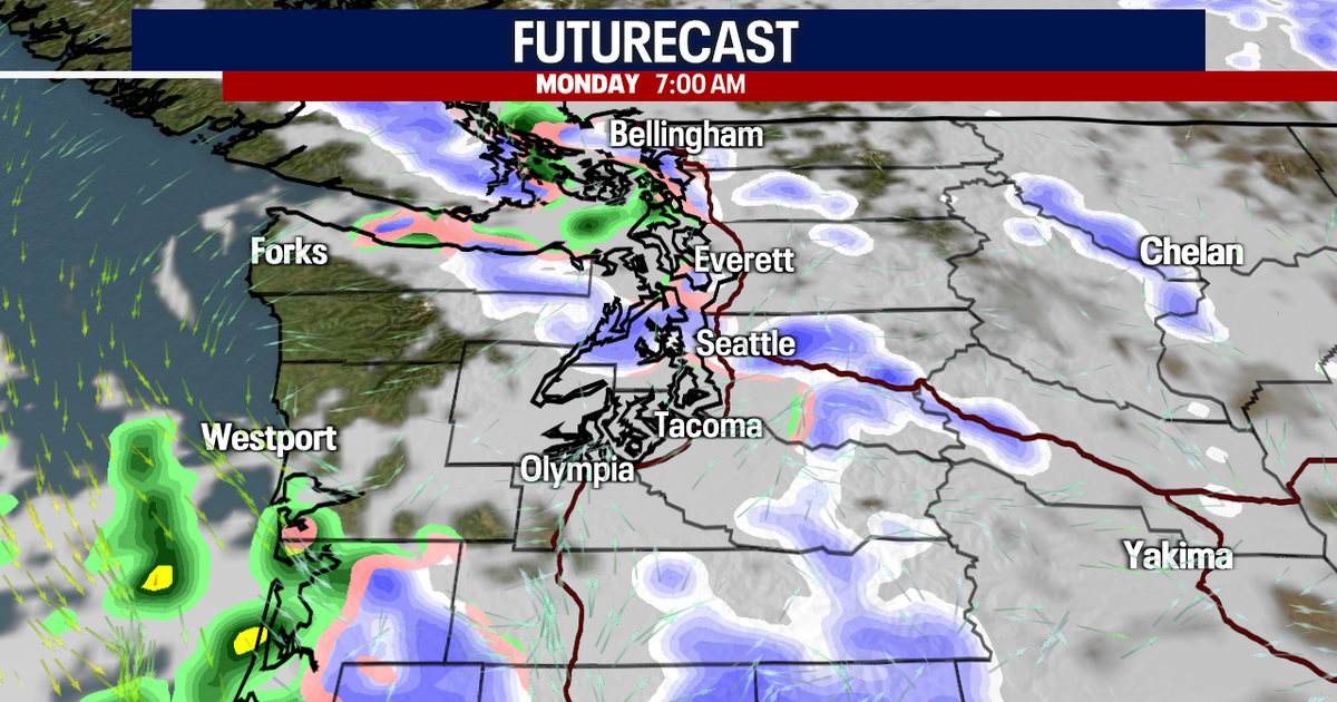 Lowland snow on Monday, with temps in the 20s later this week | FOX 13 ...