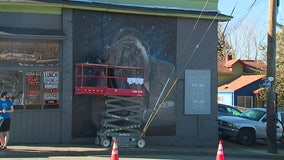 Artist restores defaced Seattle MLK mural with 18K donations