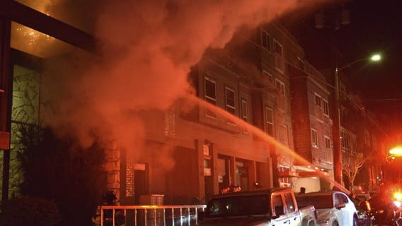 Crews knock down apartment fire in Fremont