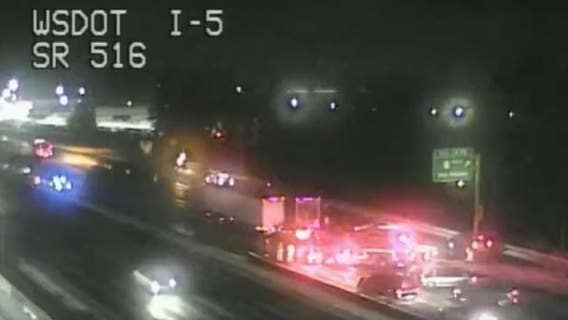 ‘Be extra careful’: WSDOT warns drivers of icy road conditions after several crashes