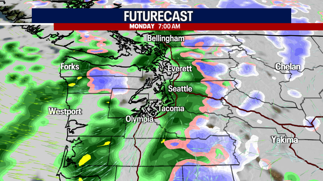 Warm Sunday ahead, soggy for Valentine's Day