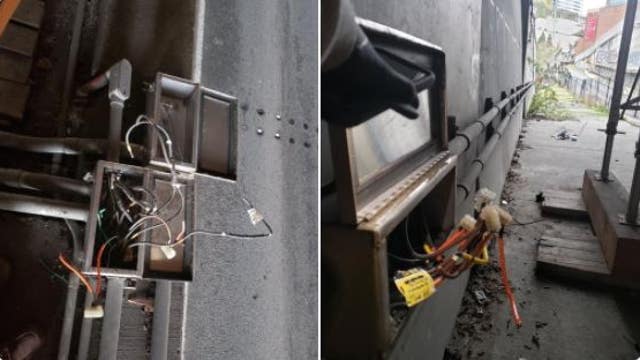 I-5 express lanes off and on-ramp in Seattle closed due to wire theft