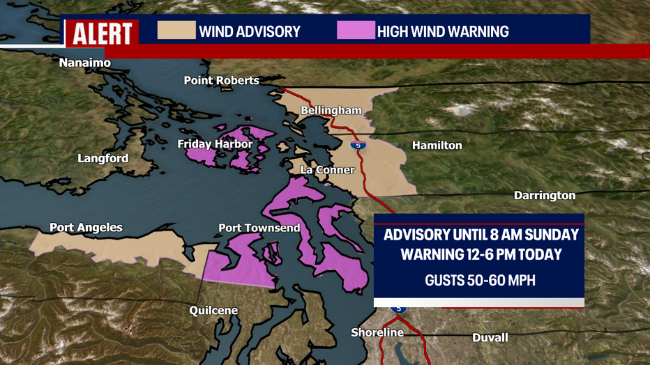 Port Townsend Wind Forecast: wind speed & gusts —