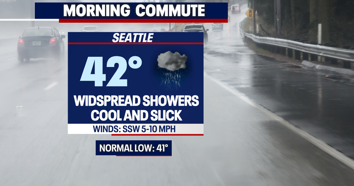 Widespread rain to kick off the work week | FOX 13 Seattle