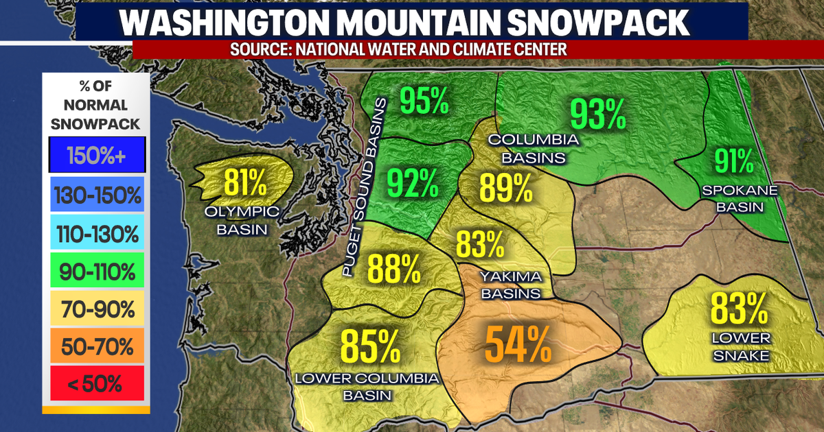 Heavy rain and mountain snow this weekend | FOX 13 Seattle