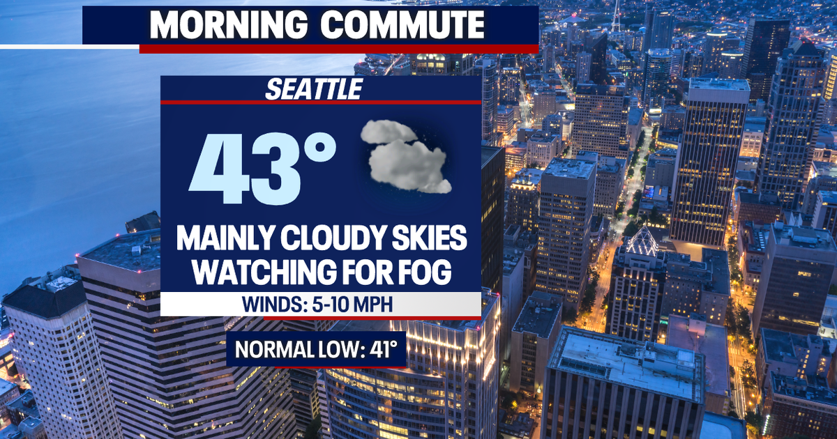 On and off showers this week along with more sun breaks | FOX 13 Seattle