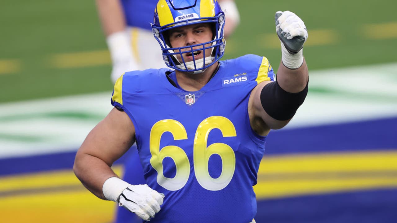 Seattle Seahawks guard Austin Blythe (63) during an NFL football