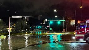 Water main break floods Tukwila intersection near Southcenter Mall