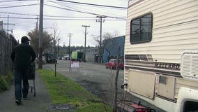 City removes garbage, leaves illegally-parked RVs in Ballard