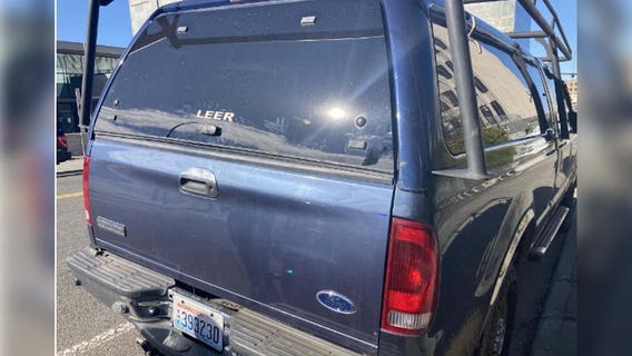 Man arrested for showing up to court in a stolen truck, police say