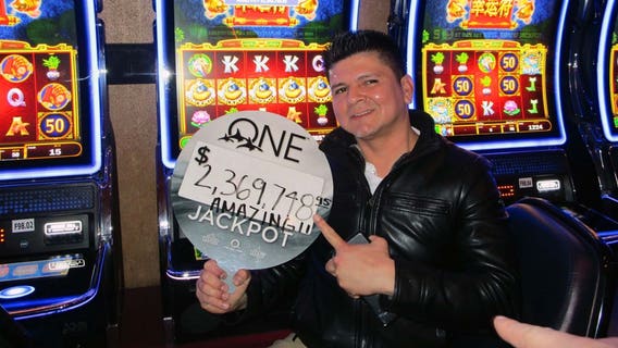 Lynnwood man wins record-smashing $2.4M jackpot at Tulalip Resort Casino