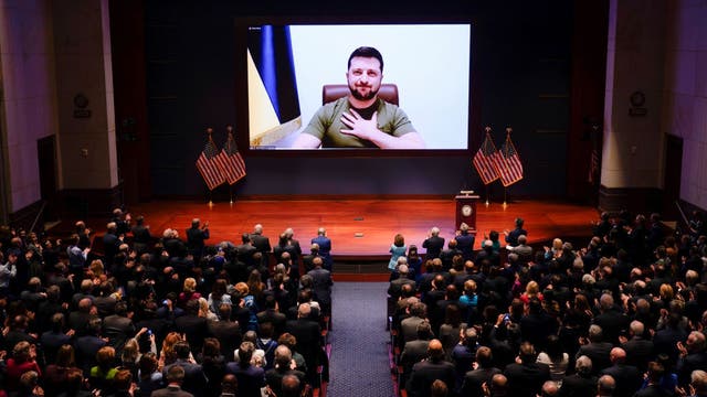 Ukraine's Zelenskyy cites Pearl Harbor, 9/11 in appeal to US Congress for help against Russia