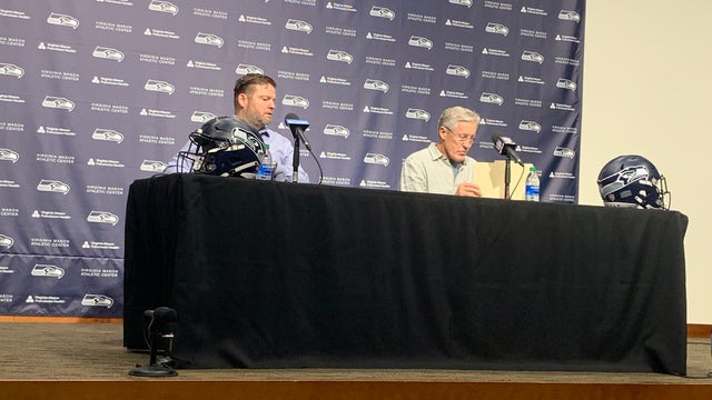 Pete Carroll touts second chances for Russell Wilson, Drew Lock after trade