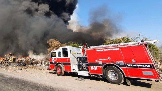 Donated Lacey fire engine put to work in Mexico
