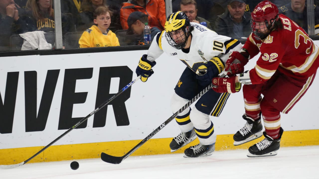 Beniers joins Kraken; latest Michigan star to jump to NHL