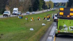Lane closures on SR 512 near Puyallup start next week for litter removal