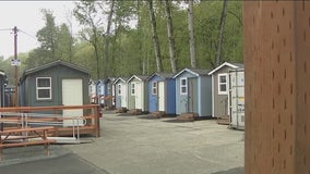 'Tiny home' village sits empty until operating funds surface