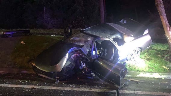 3 rescued from car crash in Lacey, police investigating