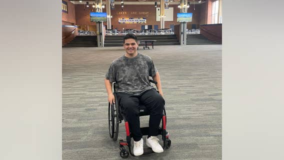 Ski accident left teen paralyzed. His remarkable attitude leaves hope