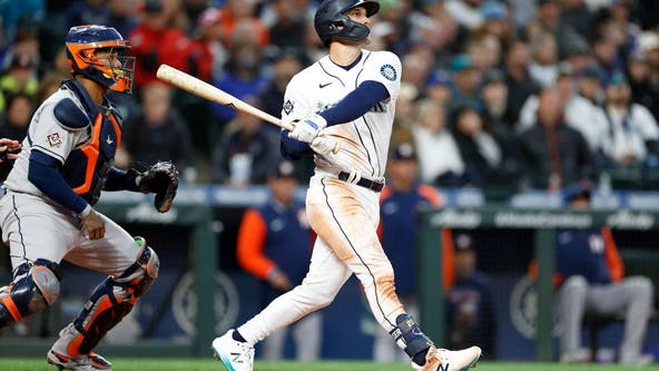 Adam Frazier delivers four hits, Marco Gonzales sharp in 11-1 win over Astros