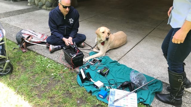 Blind Redmond man recovering after being hit by car