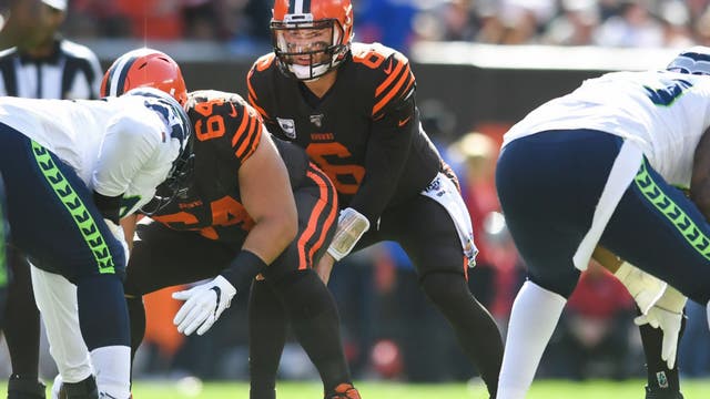 Browns QB Baker Mayfield believes Seattle is "most likely option"