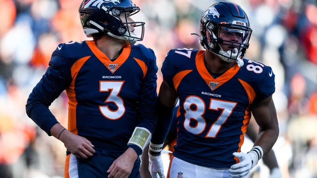 Noah Fant on Drew Lock: "He has all the talent in the world"