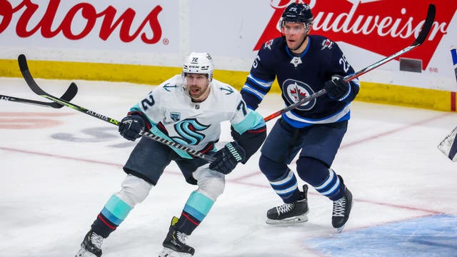 Kraken game at Winnipeg on Wednesday postponed due to weather