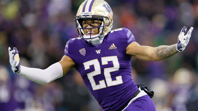 Chiefs take UW cornerback Trent McDuffie with 21st pick in NFL Draft