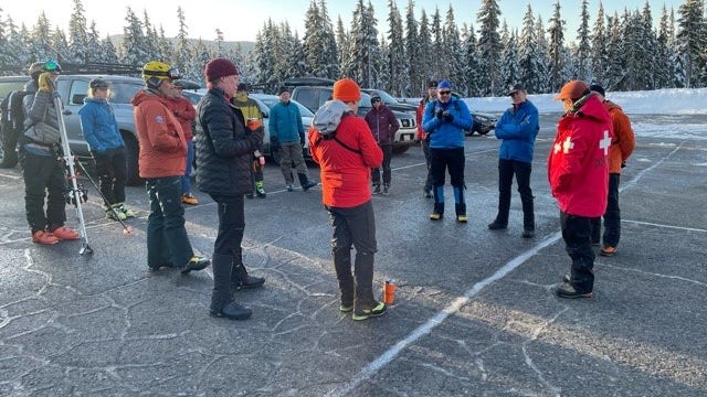 Search underway at Mt. Hood for missing snowboarder