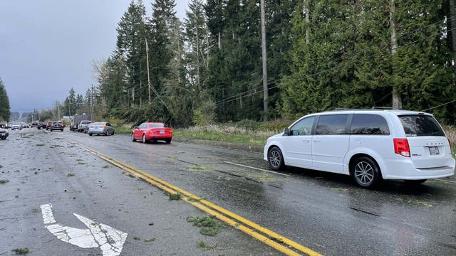 Power restored to thousands of Puget Sound Energy customers after day of high winds