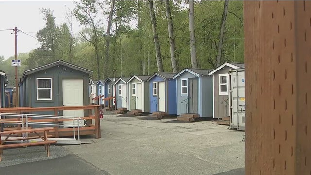 'Tiny home' village sits empty until operating funds surface