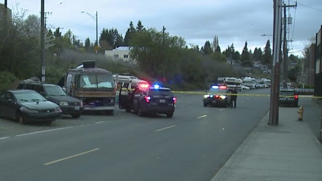 1 hospitalized after drive-by shooting near Gas Works Park