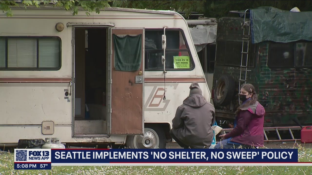 ‘We don’t do sweeps here in Seattle:’ City implements no shelter, no sweep policy