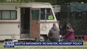 'We don’t do sweeps here in Seattle:' City implements no shelter, no sweep policy