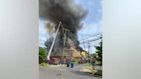 Fire tears through vacant Rainier Valley building