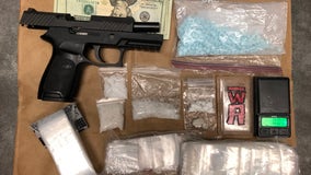 Felony suspect arrested in Everett, officers recover gun, drugs and stolen motorcycle