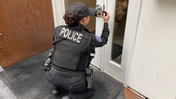 Kirkland Police search for 'Anti-Santa' burglar who used a sack to carry stolen items