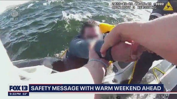 Weekend warmup: Public safety officials reminding everyone to be safe on the water