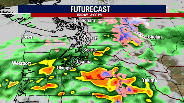 Seattle weather: Wet, chilly forecast for Mother's Day weekend