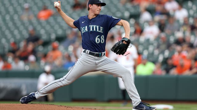 George Kirby gets first win in Mariners 10-0 romp over Orioles